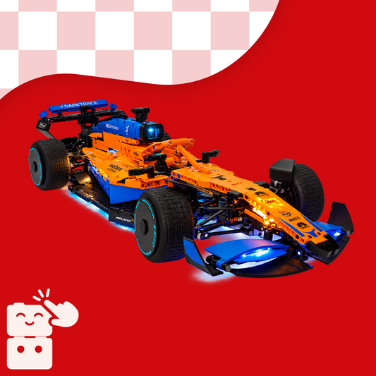 Kit de Iluminação para a Fórmula 1 - McLaren Team 2022 (1432 peças)