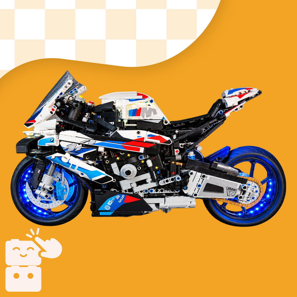 Kit de Iluminação para a moto BMW M 1000 RR (1920 peças)