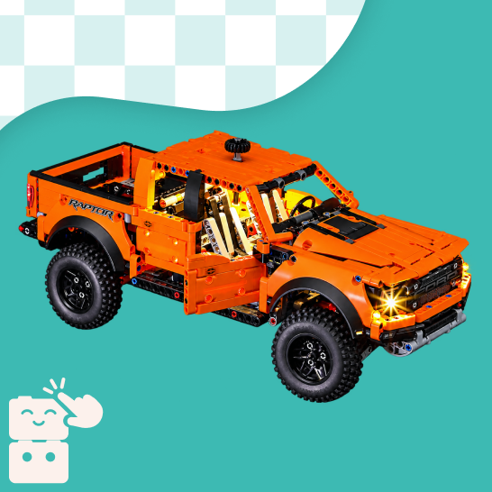 Kit de Iluminação para o Ford F-150 Raptor (1379 peças)