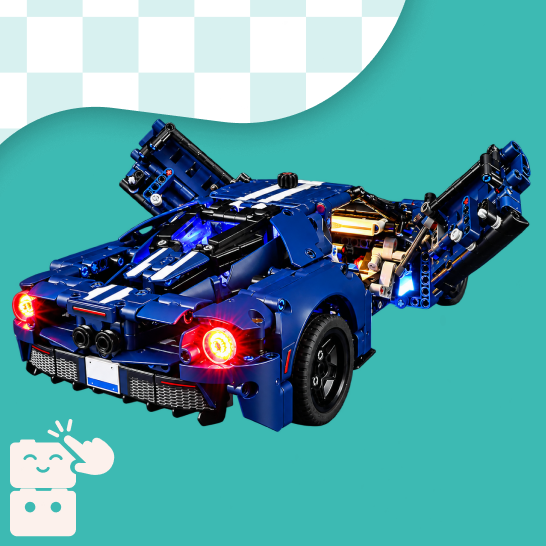 Kit de Iluminação para o Ford GT (1468 peças)