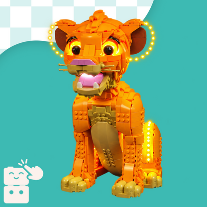 Kit de Iluminação para o Simba, O Rei Leão (222 peças)