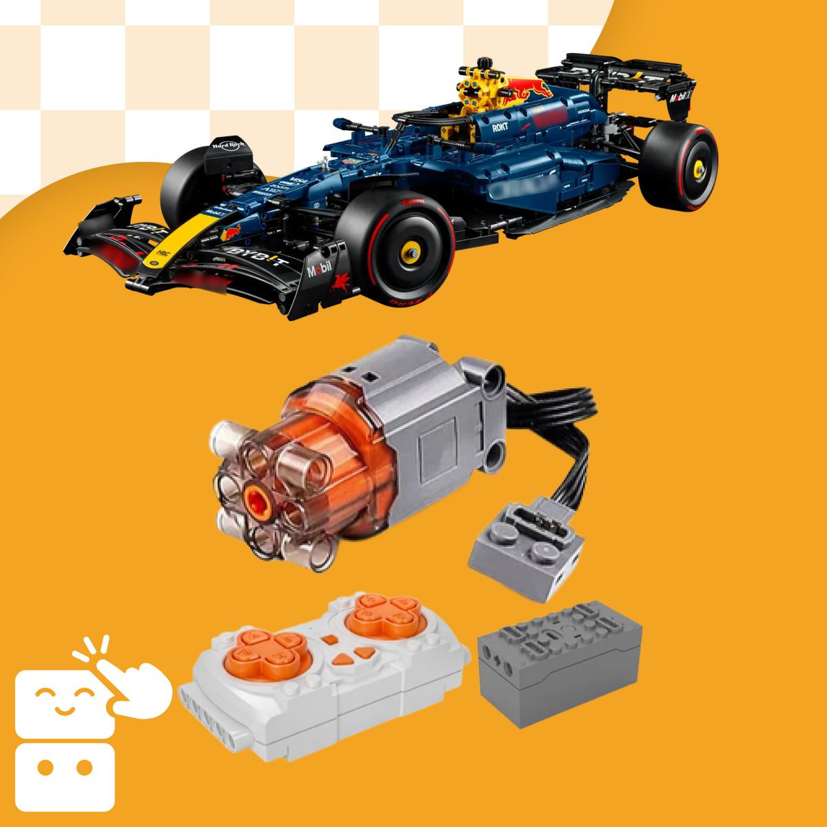 Kit de Motores Elétricos para Fórmula 1 - Redbull RB20