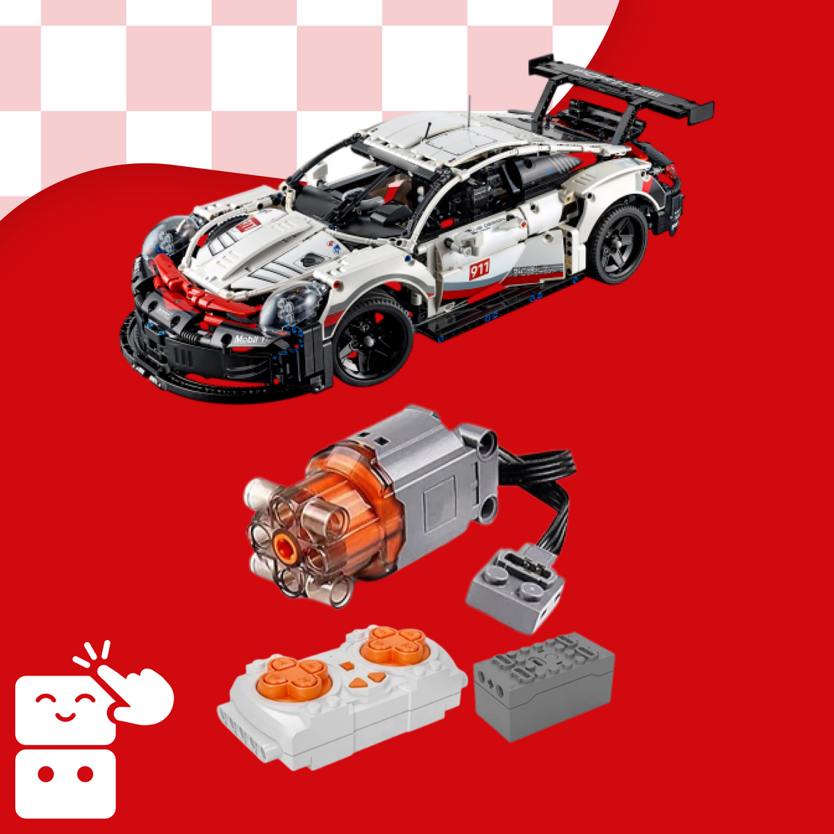 Kit de Motores Elétricos para Porsche 911 RSR