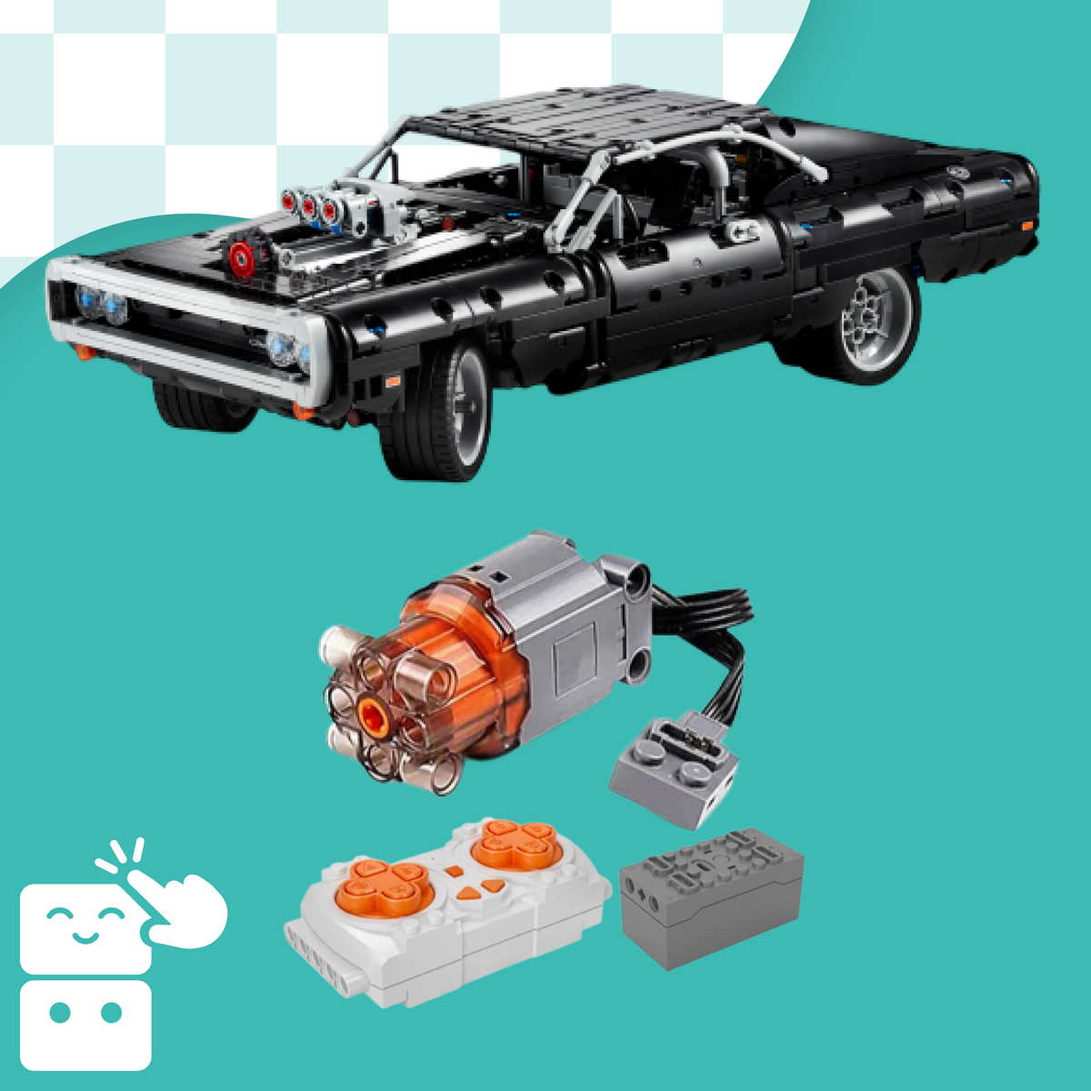 Kit de Motores Elétricos para o Dodge Charger 1970