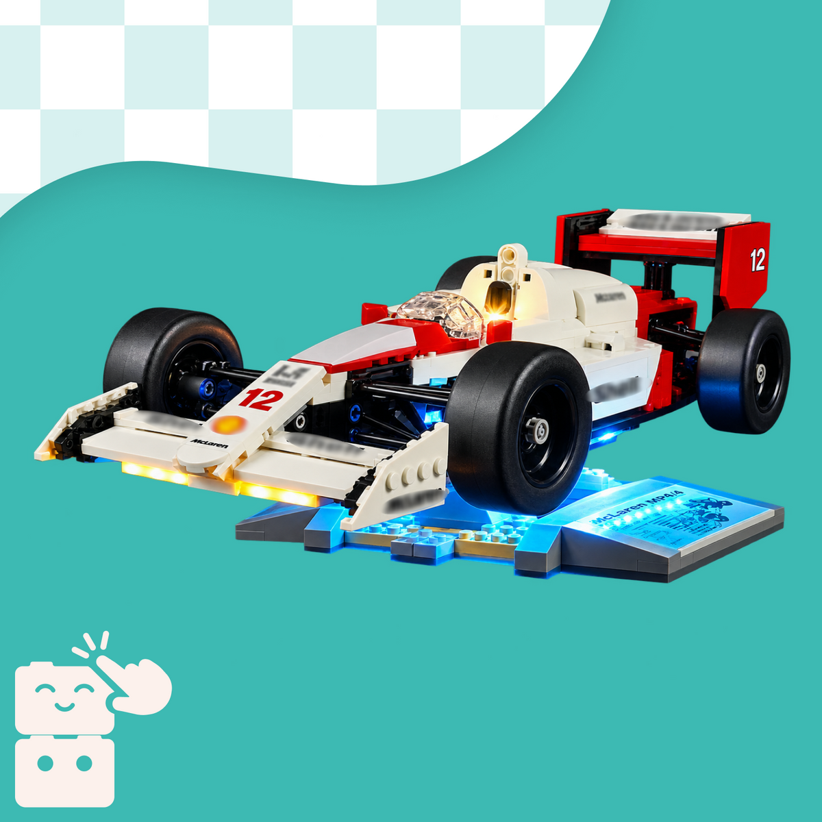 Kit de Iluminação para a McLaren MP4/4 (693 peças)