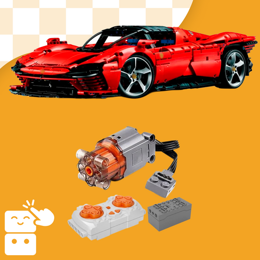 Super Kit Motor Elétrico para a Ferrari Daytona SP3