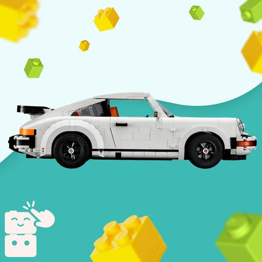 Porsche 911 Turbo ou Targa (1458 peças)