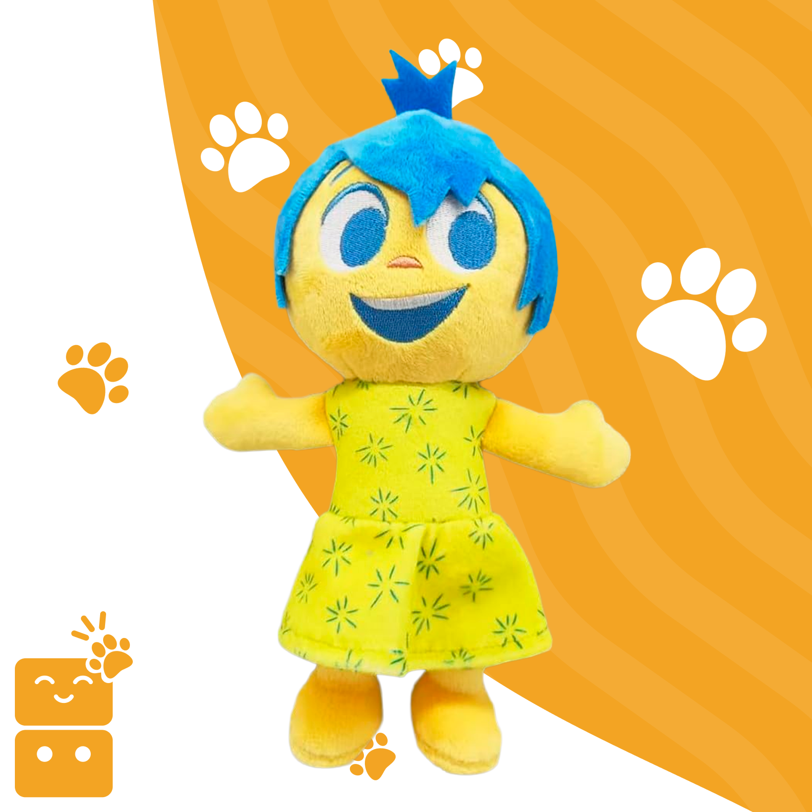 Boneco de Pelúcia Divertida Mente 2 - Alegria 30cm - Capa 1