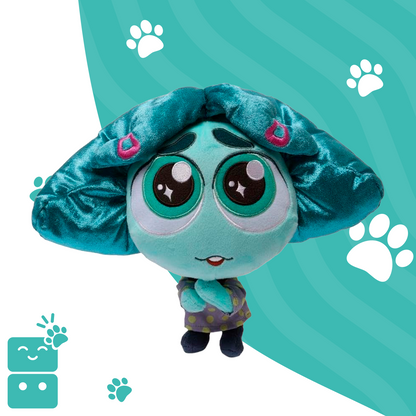 Disney Pelúcia Divertida Mente 2 - Inveja 23cm