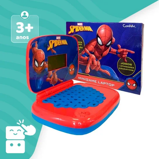 Candide Laptop Infantil Homem-Aranha Bilíngue
