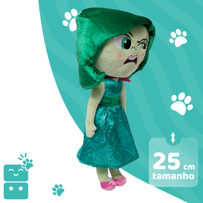 Disney Pelúcia Divertida Mente 2 - Nojinho 25cm - Capa 2