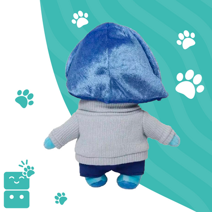 Disney Pelúcia Divertida Mente 2 - Tristeza 25cm - Capa 3