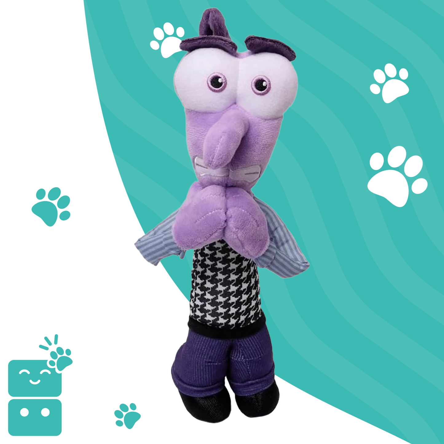 Disney Pelúcia Divertida Mente 2 - Medo 25cm - Capa 3