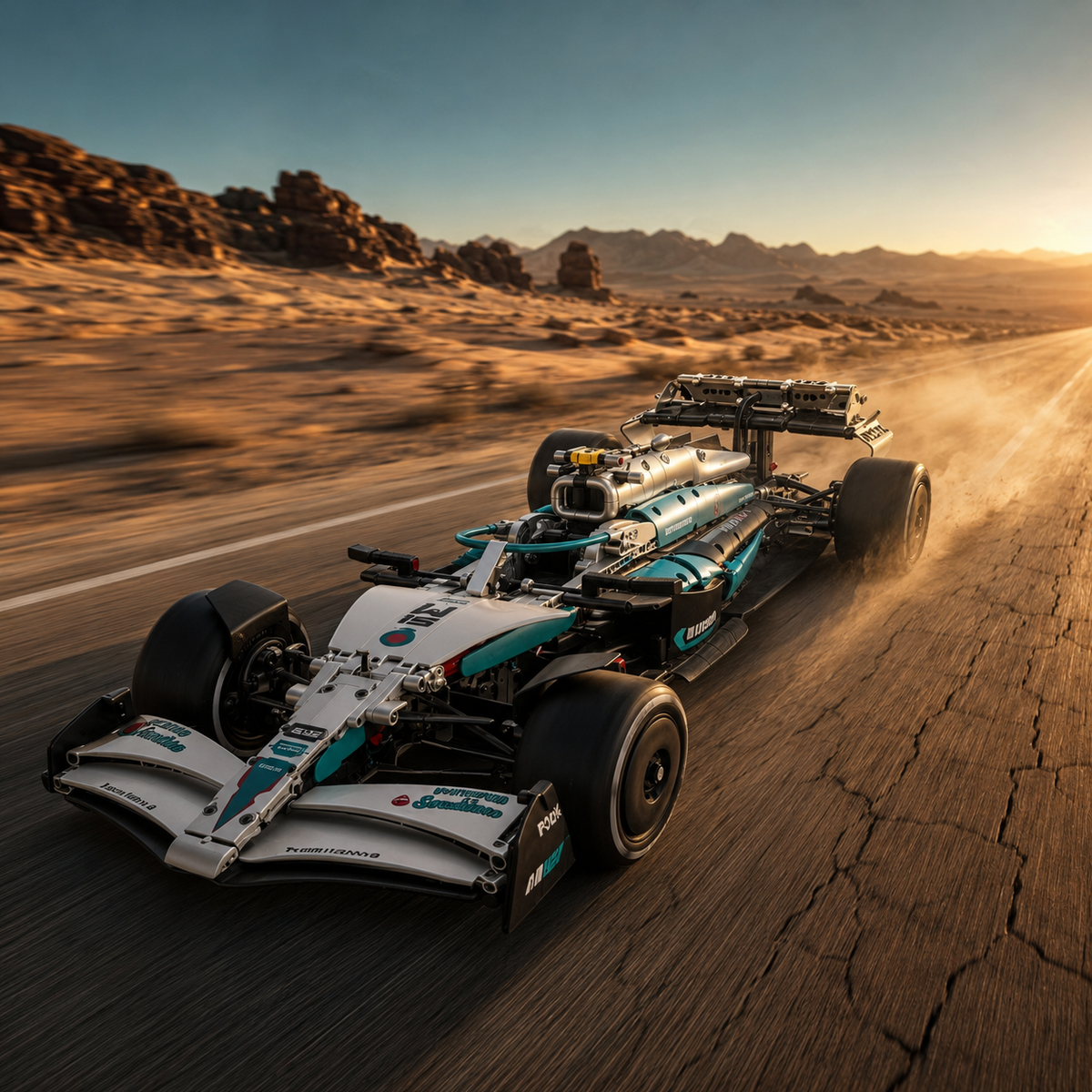 Fórmula 1 - Mercedes-AMG W15 (1900 peças)