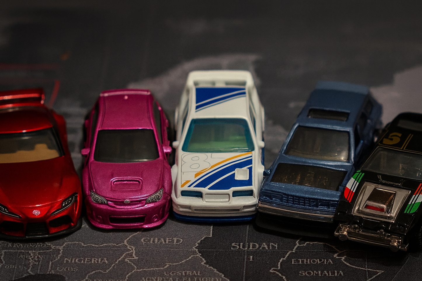Hot Wheels - Cartela de 5 Carros Sortidos - A minha loja