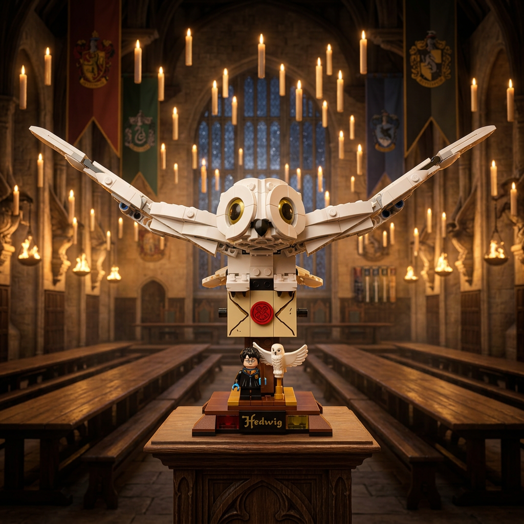 Harry Potter - Coruja Hedwig (630 peças)