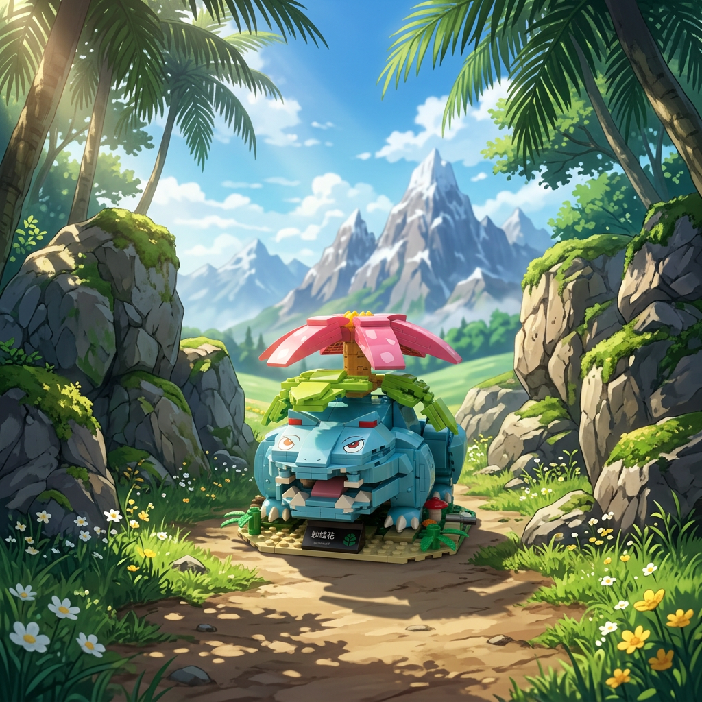 Pokémon - Venusaur (497 peças)