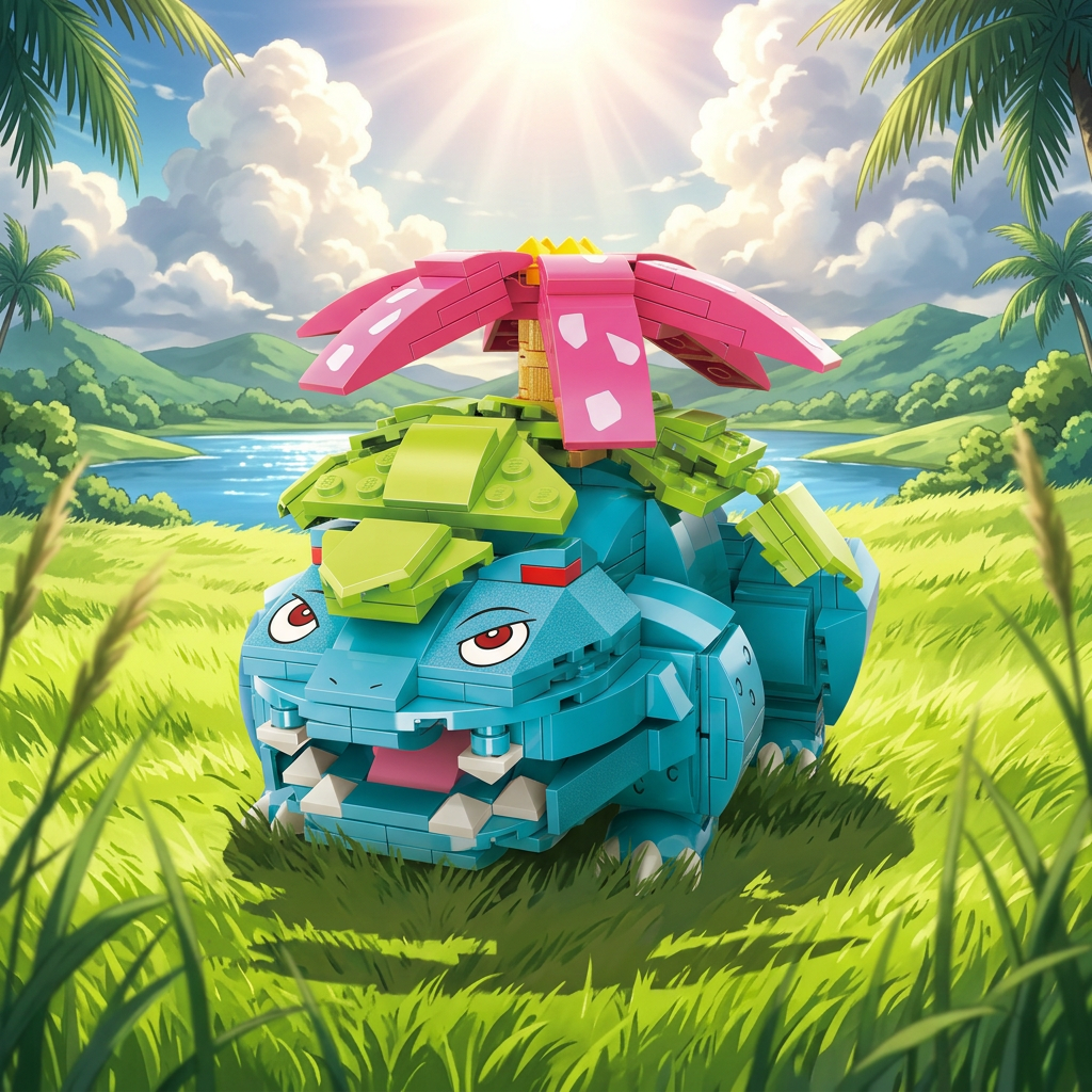 Pokémon - Venusaur (497 peças)