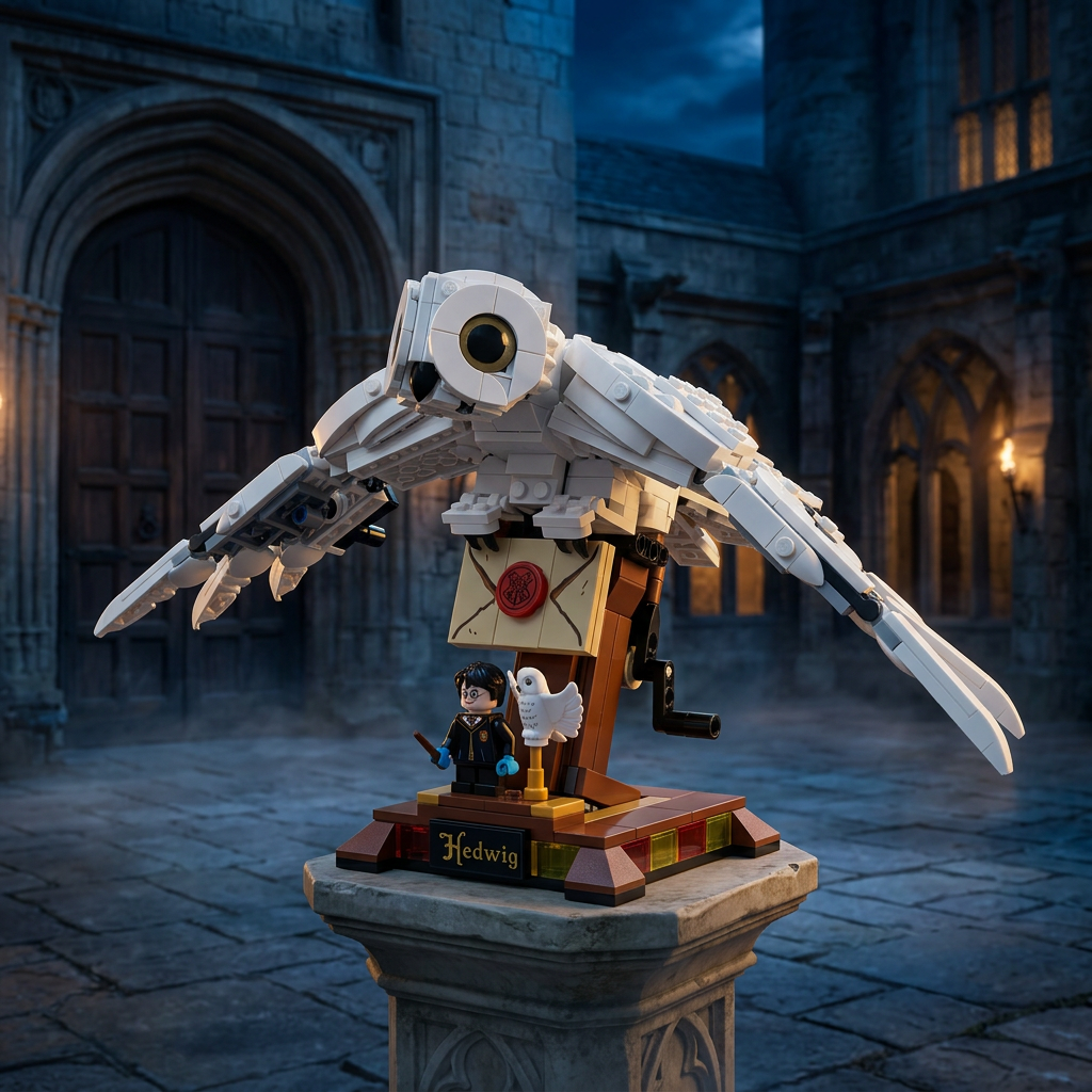 Harry Potter - Coruja Hedwig (630 peças)