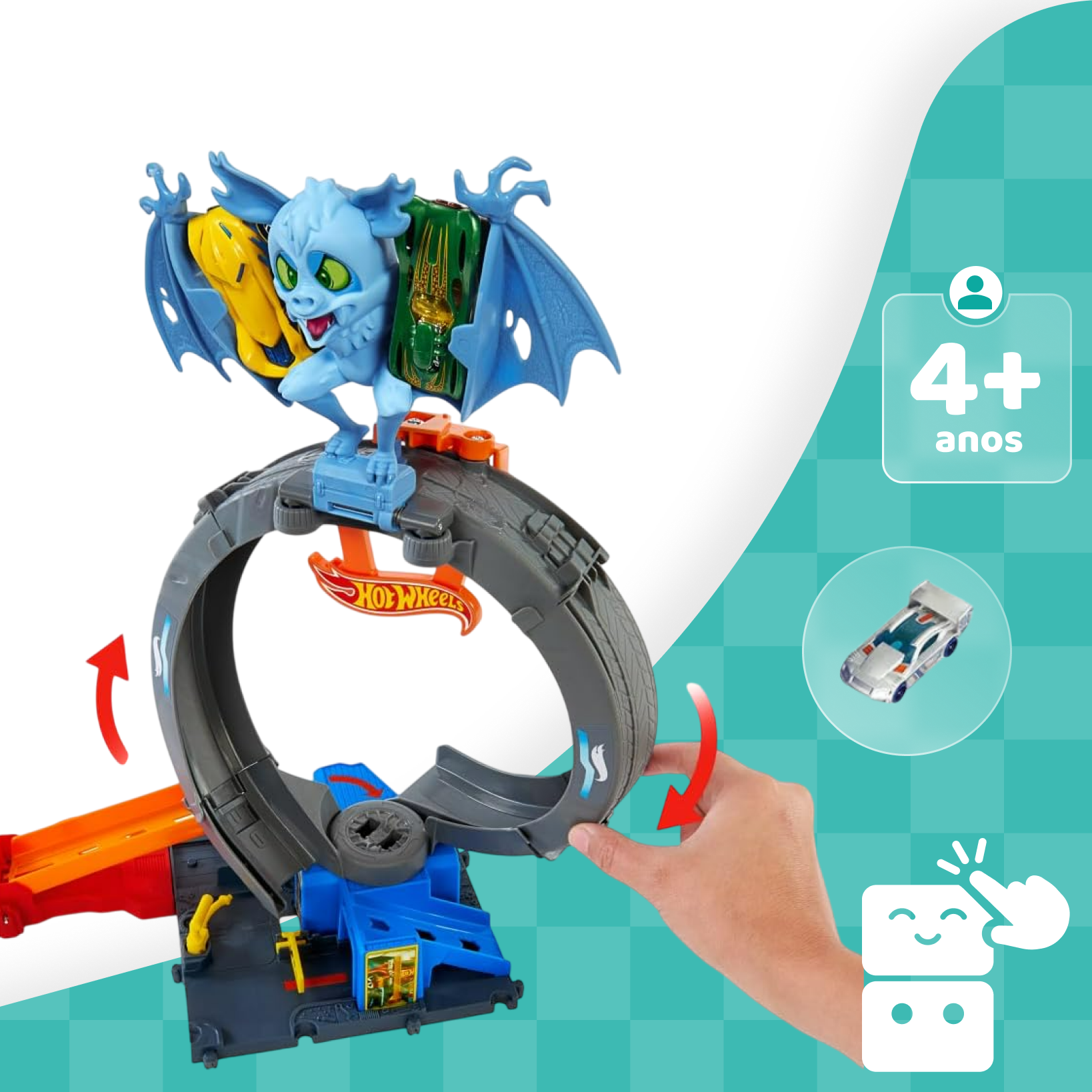 Hot Wheels City - Ataque Do Morcego - A minha loja