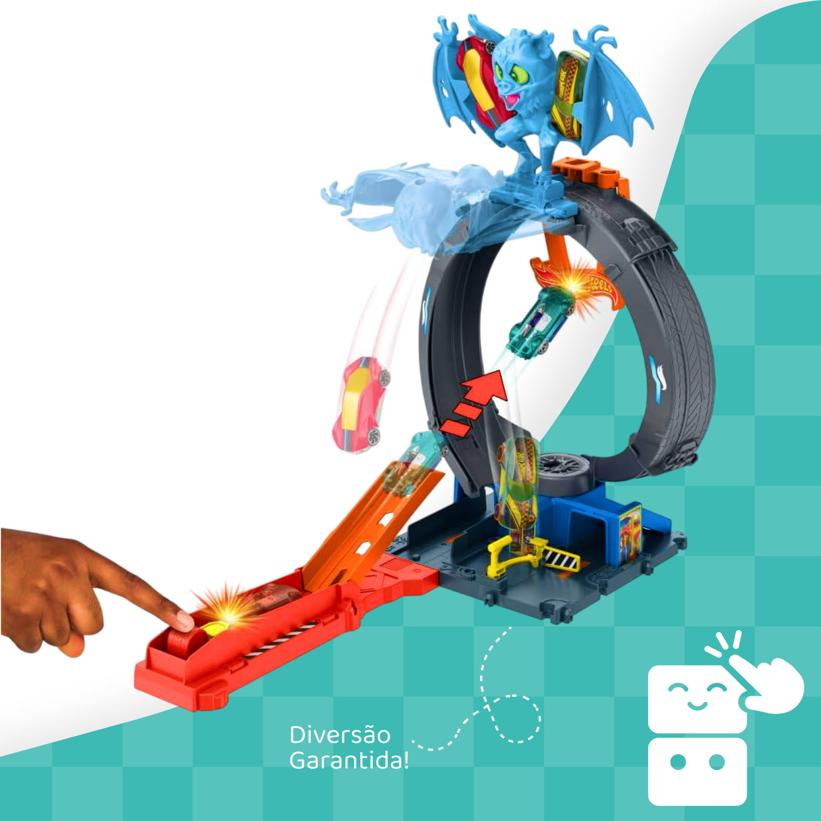 Hot Wheels City - Ataque Do Morcego - A minha loja