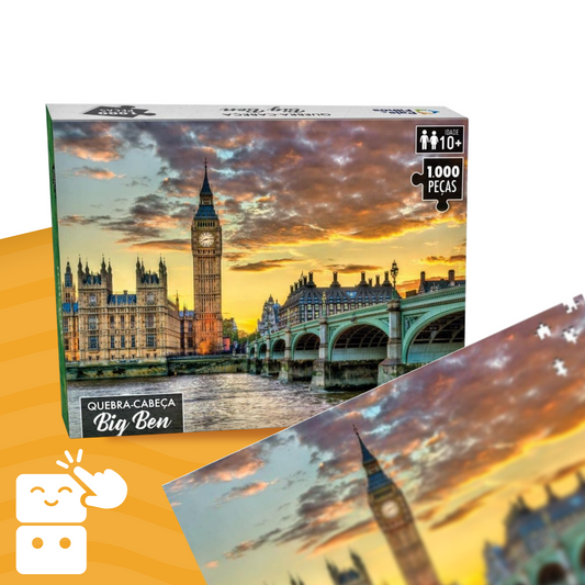 Quebra-cabeça - Big Ben - 1000 peças - A minha loja