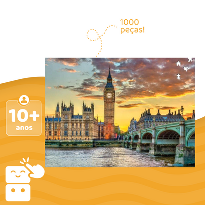 Quebra-cabeça - Big Ben - 1000 peças - A minha loja