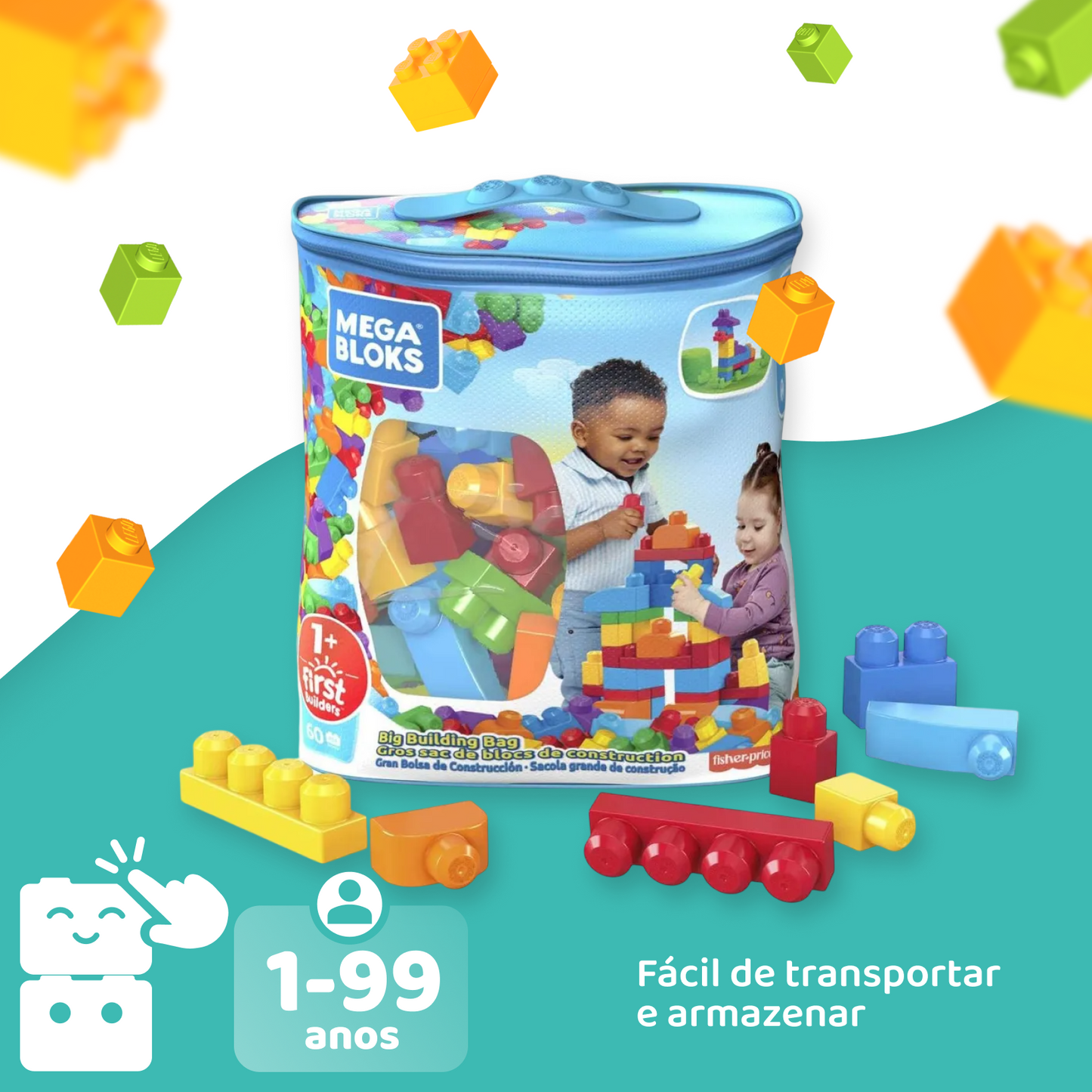 Bolsa de Construção Mega Blocks - A minha loja