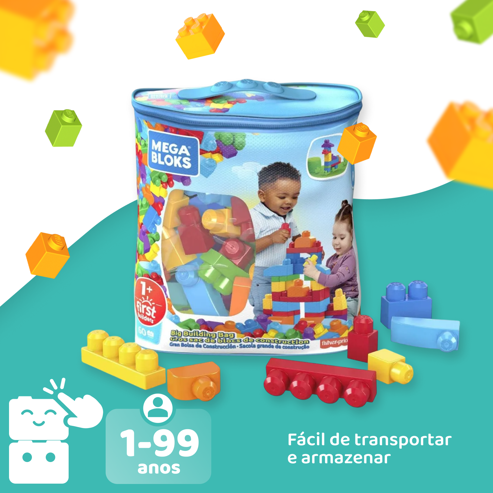 Bolsa de Construção Mega Blocks - A minha loja