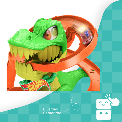 Hot Wheels - T. Rex Vs Fire Station