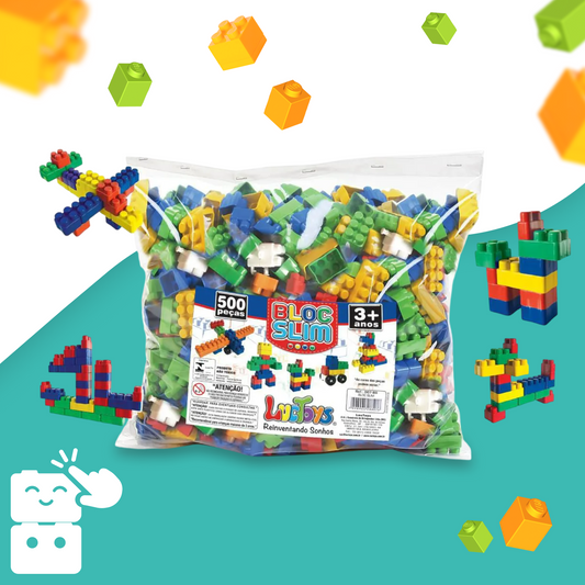 Blocos de Montar (500 peças)