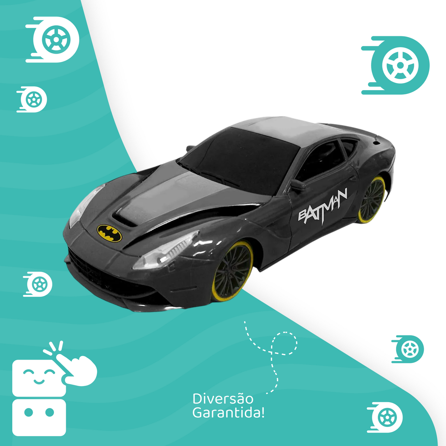 Carro de Controle Remoto - Batman