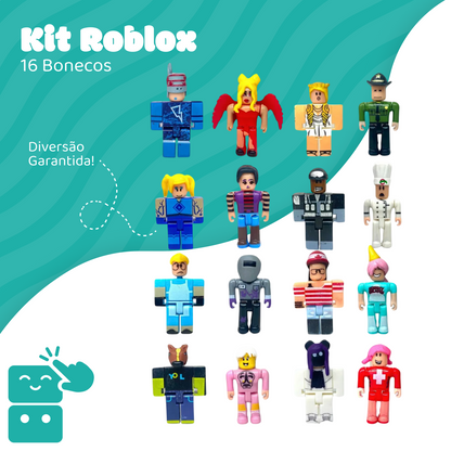 Bonecos Roblox (18 bonecos)