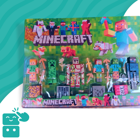 Kit Minecraft (19 peças)