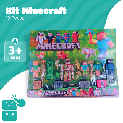 Kit Minecraft (19 peças)