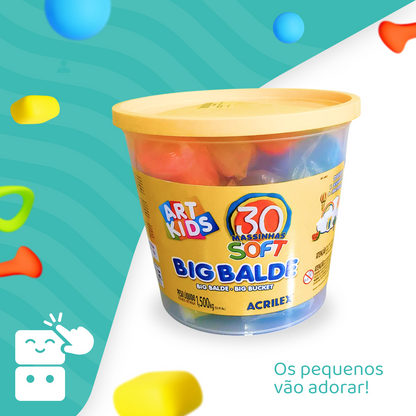 Massinha de Modelar - Big Balde