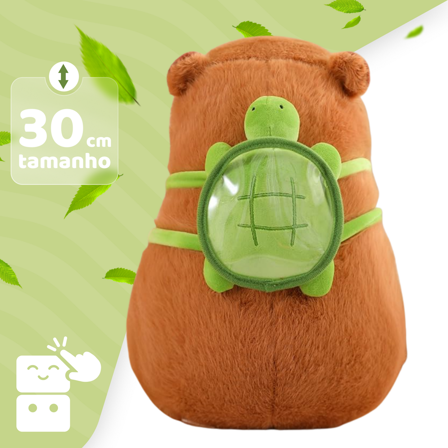 Pelúcia - Capivara 30cm - A minha loja