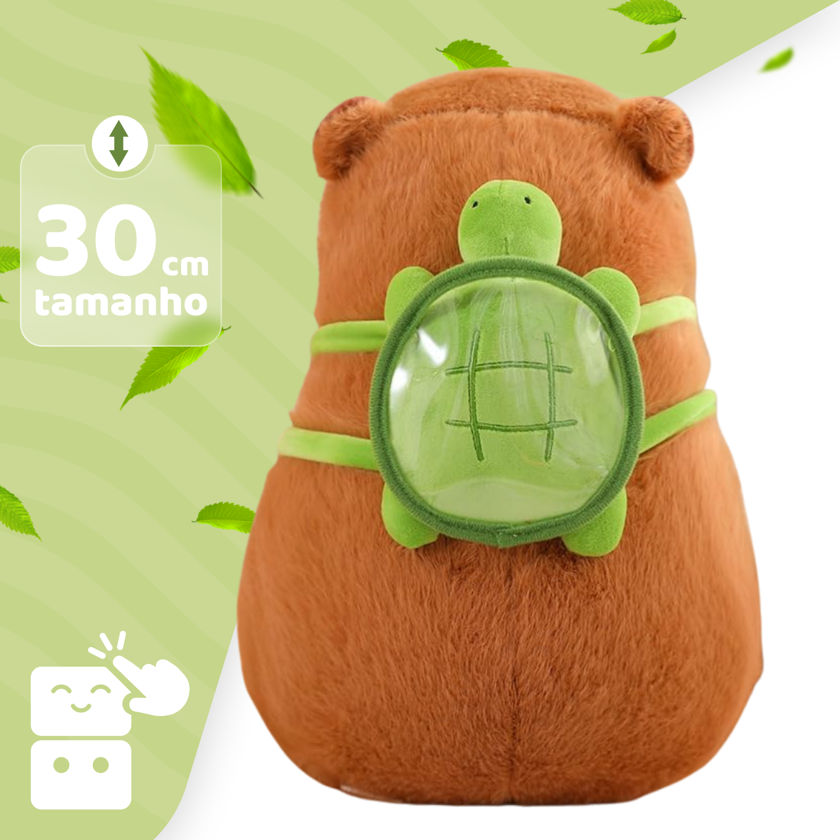 Pelúcia - Capivara 30cm - A minha loja