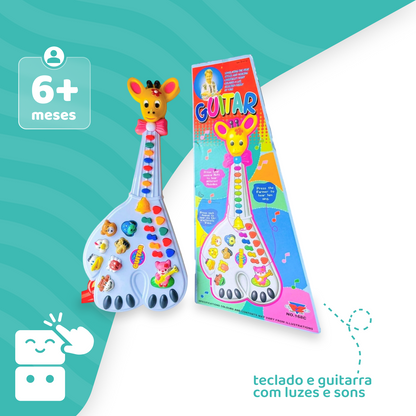 Teclado e Guitarrinha - Luzes e Sons