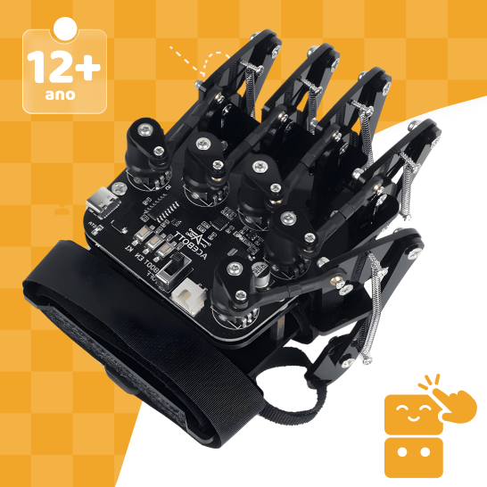 The Kinetic Commander: Carro Controlado por Luva (Kit Arduino)