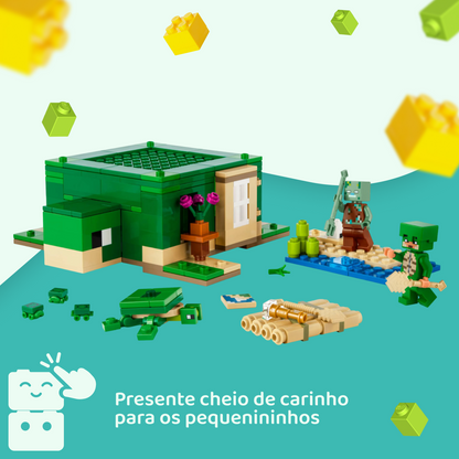 LEGO Minecraft - A Casa Tartaruga de Praia - A minha loja