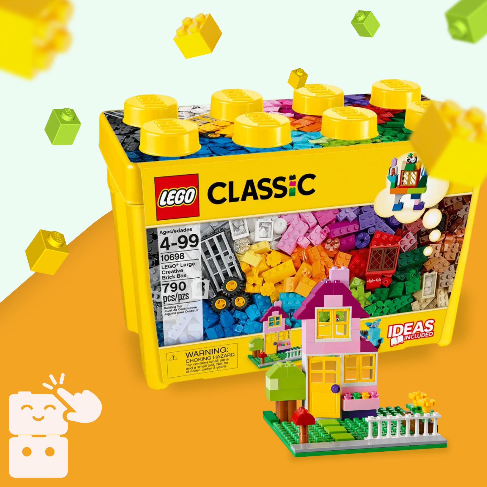 LEGO Classic - Caixa Grande de Peças Criativas - A minha loja
