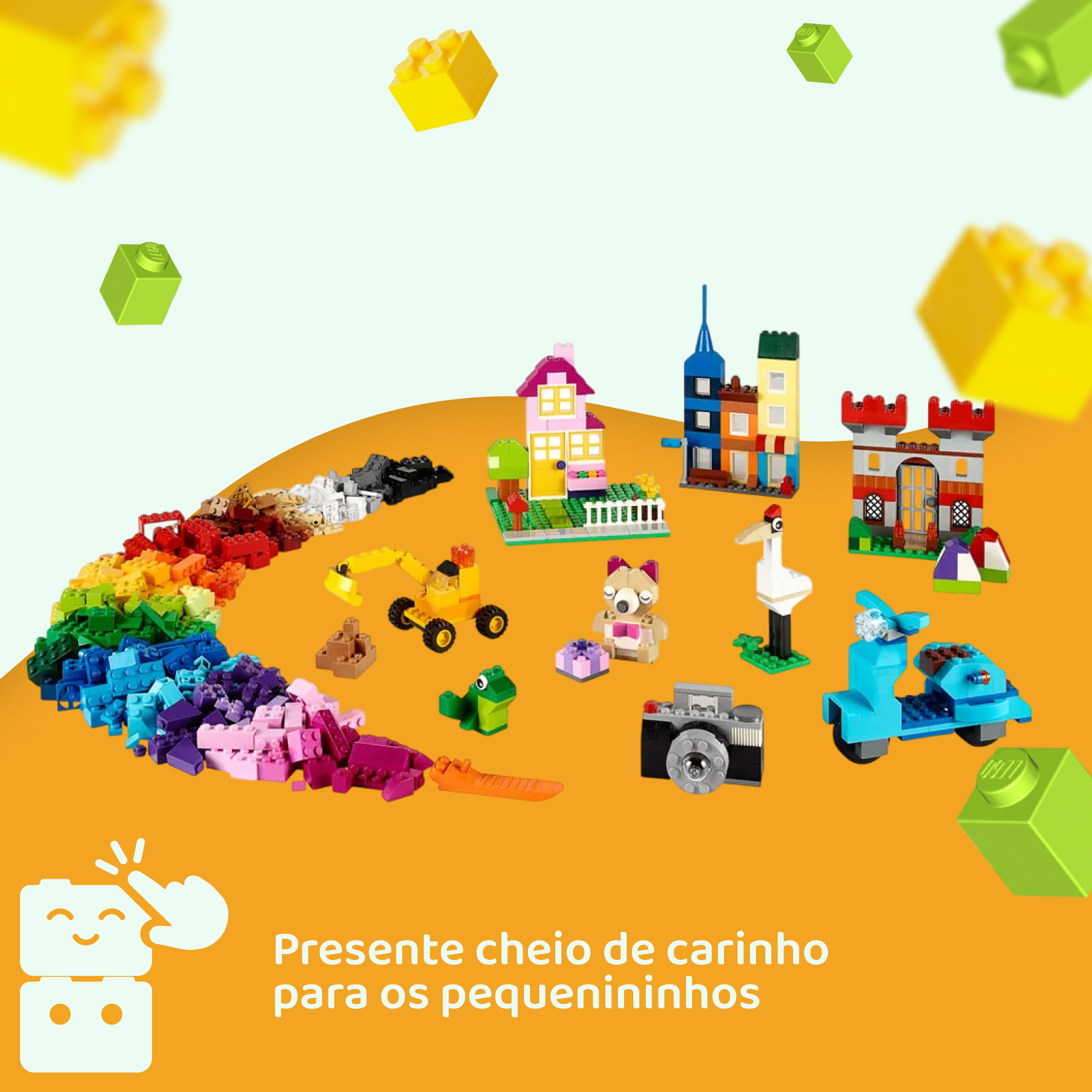 LEGO Classic - Caixa Grande de Peças Criativas - A minha loja