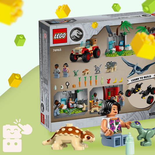 LEGO Jurassic - Baby Dinosaur Rescue Center - A minha loja