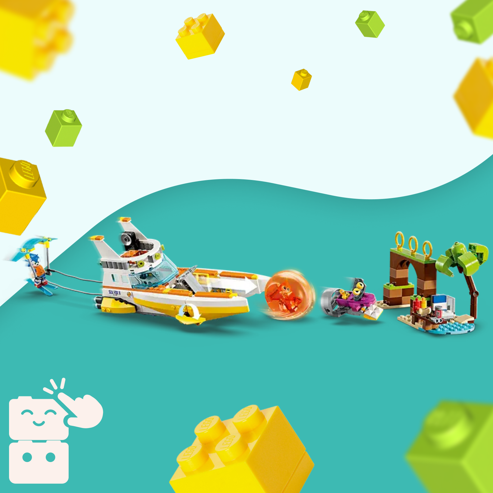 LEGO Sonic - Barco De Aventura Do Tails - A minha loja