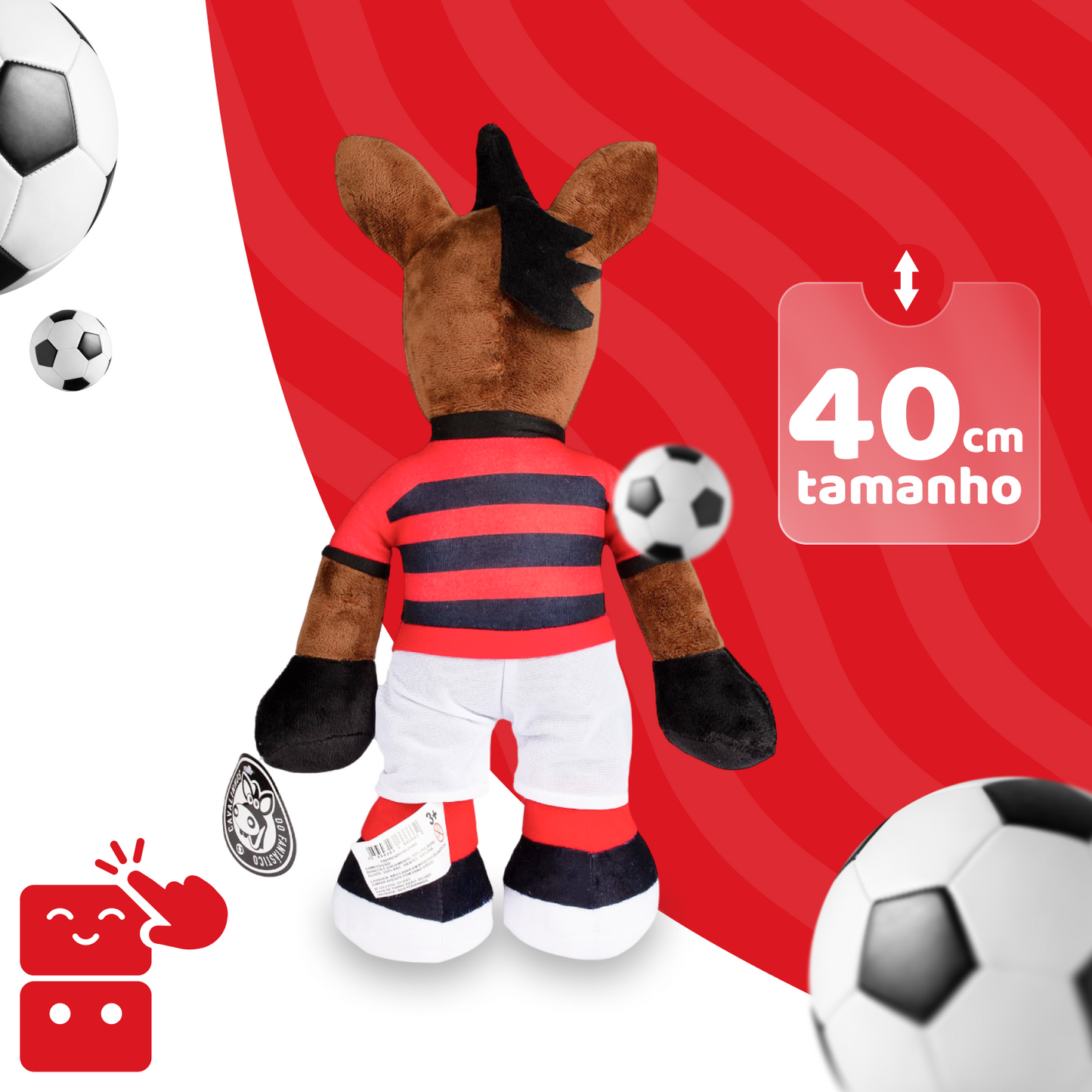 Pelúcia - Cavalinho do Flamengo - A minha loja