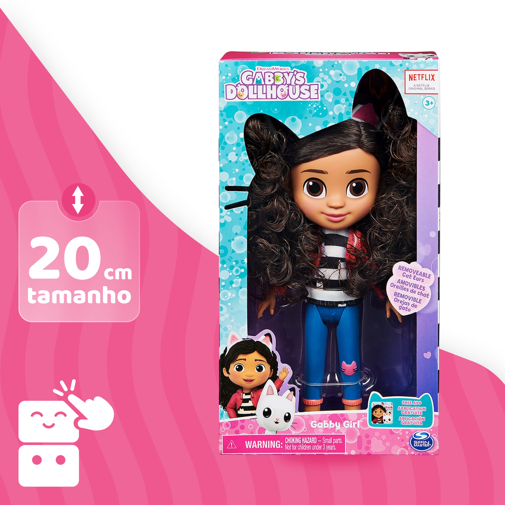 Boneca Gabby Girl - Gabbys Dollhouse - A minha loja