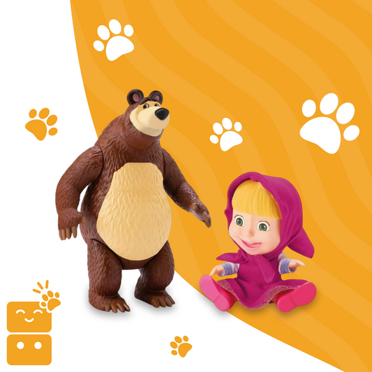 Bonecos - Marsha e o Urso - A minha loja