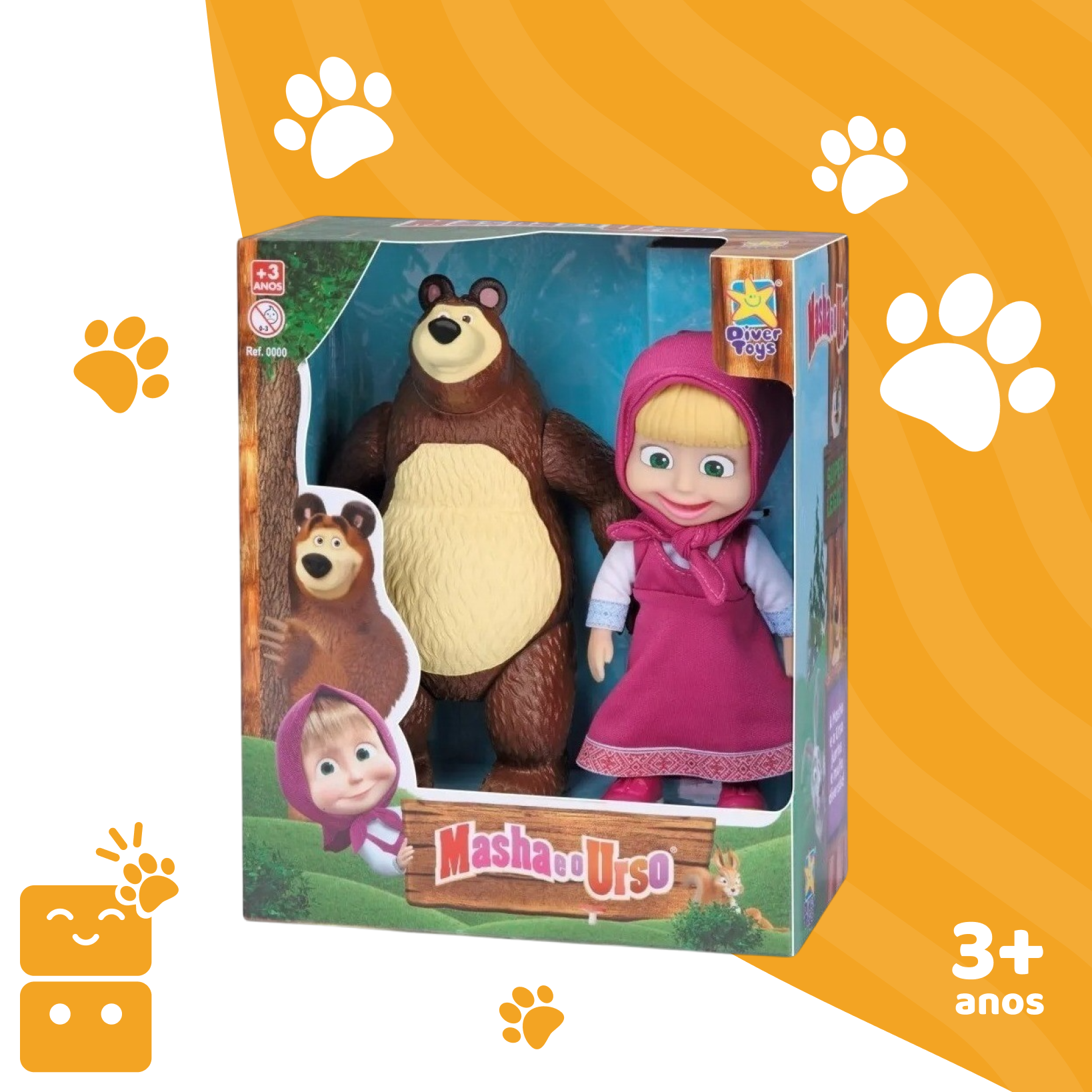 Bonecos - Marsha e o Urso - A minha loja