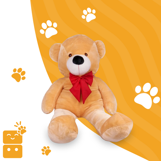 Pelúcia - Urso Gigante - Laço Vermelho - A minha loja
